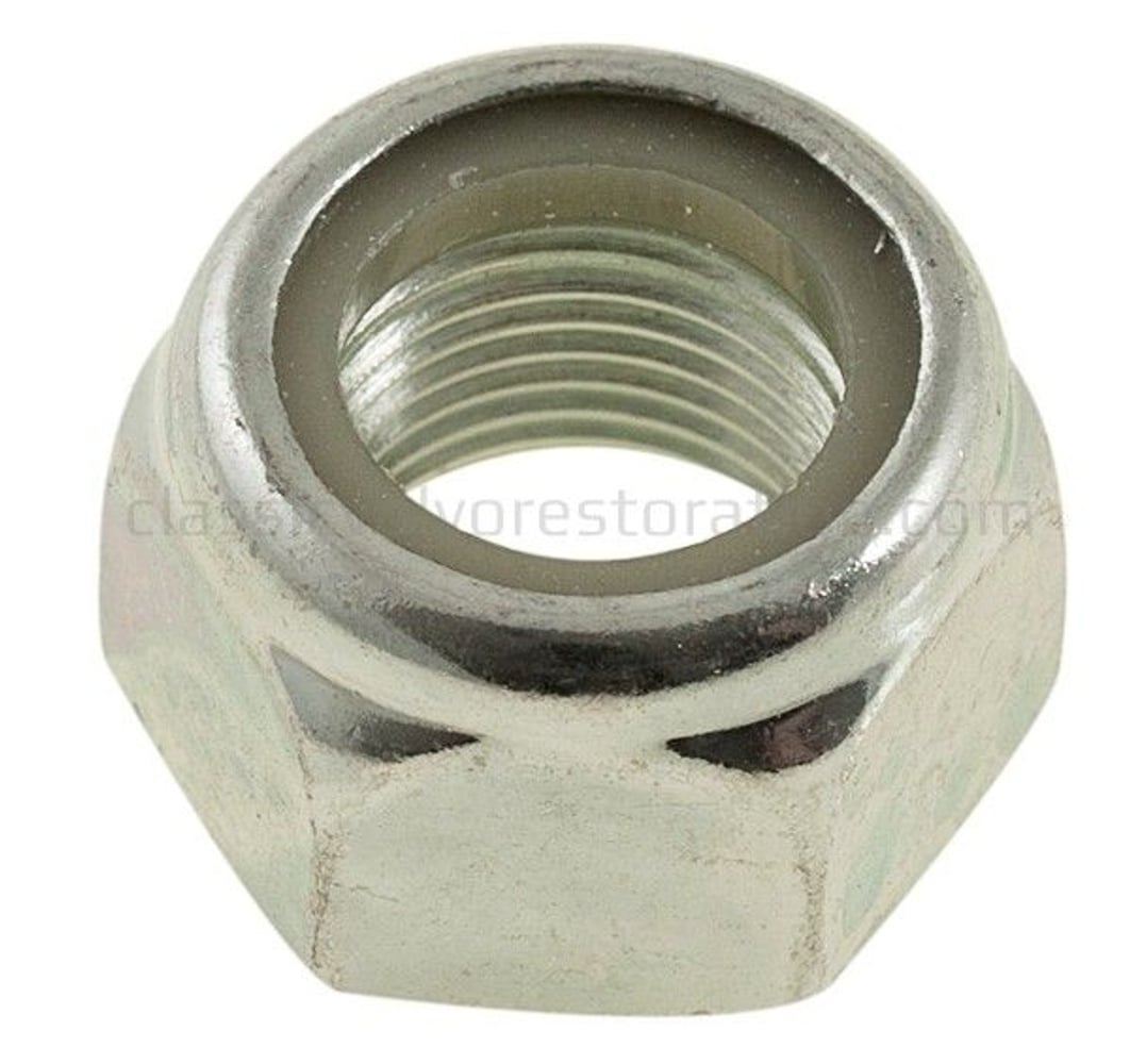 Lock nut UNF 3/4-16 h=7/8" (22 mm) steering worm pitman arm for Volvo Amazon, Amazon Kombi — bild 2 av 2