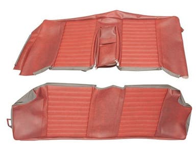 Upholstery Rear seat for Volvo Amazon 2d 1965-66 red