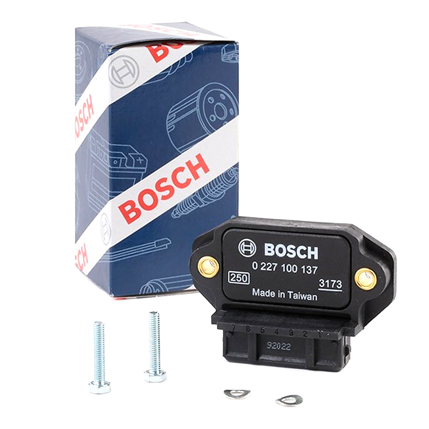 Ignition Module Volvo 240 1985–1992 / 740 1984–1986 – 7 pin – Bosch Original — bild 1 av 3