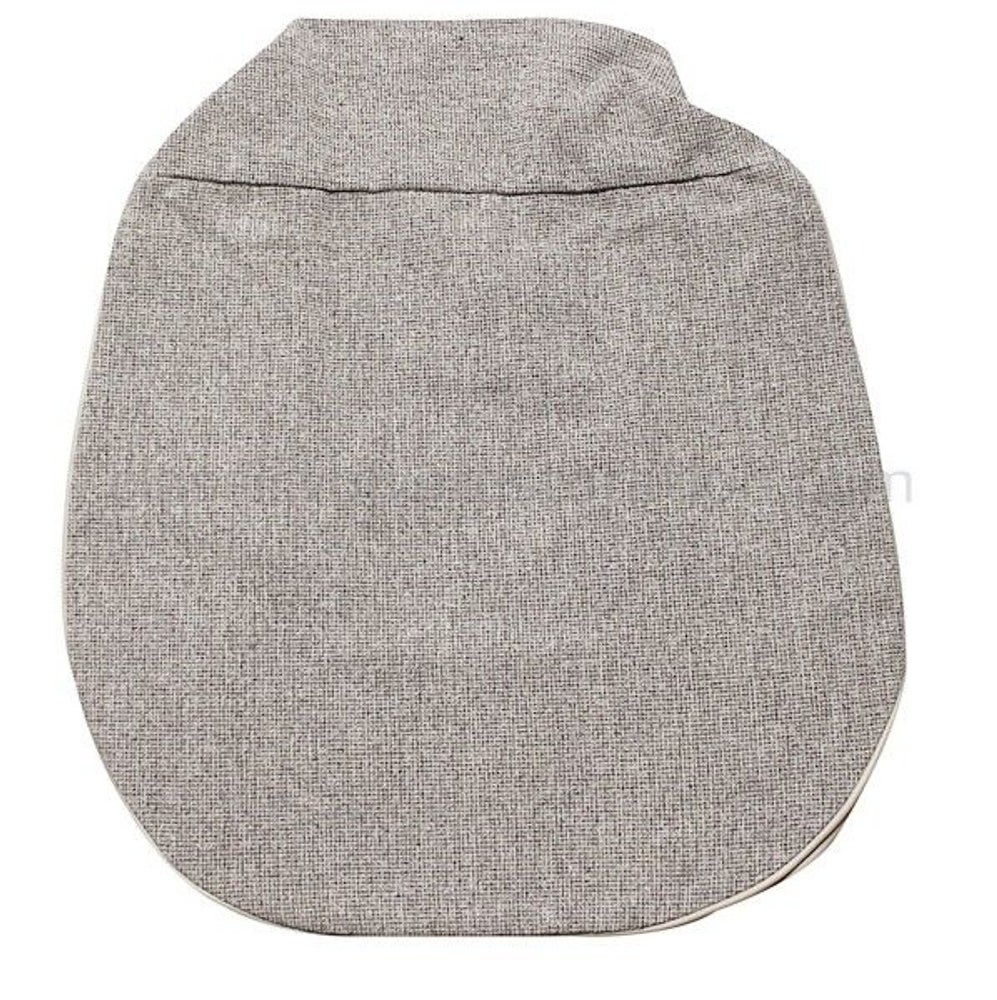 Front seat upholstery for Volvo Amazon 4d 1959-60 gray/white with folding fittings — bild 2 av 2