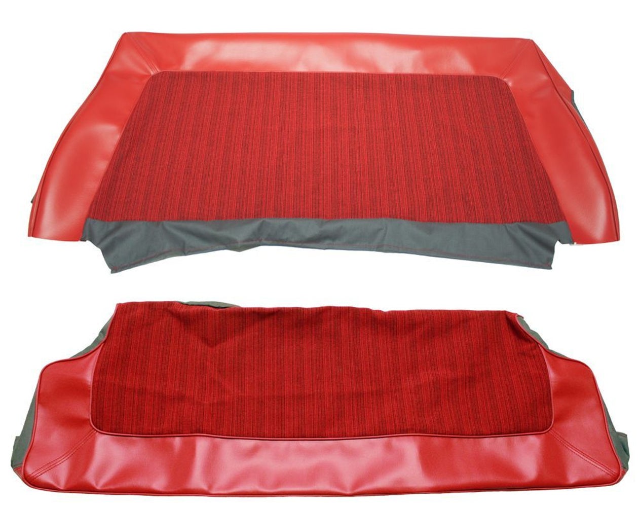 Upholstery Rear seat for Volvo Amazon 2d 1962-63 red ch -25199