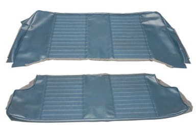 Upholstery Rear seat for Volvo Amazon 2d 1969 blue