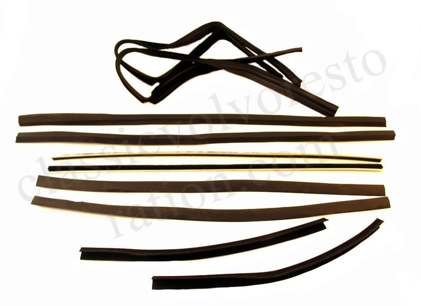 Guide rail kit for Volvo Amazon 2d 1969-70