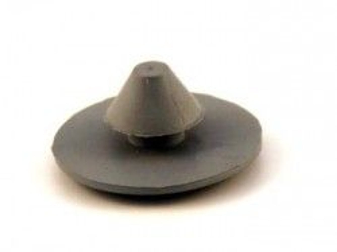 Rubber button torpedo felt for Volvo Amazon grey — bild 1 av 2