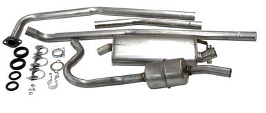 Exhaust system for Volvo Amazon, 1962-66, B18