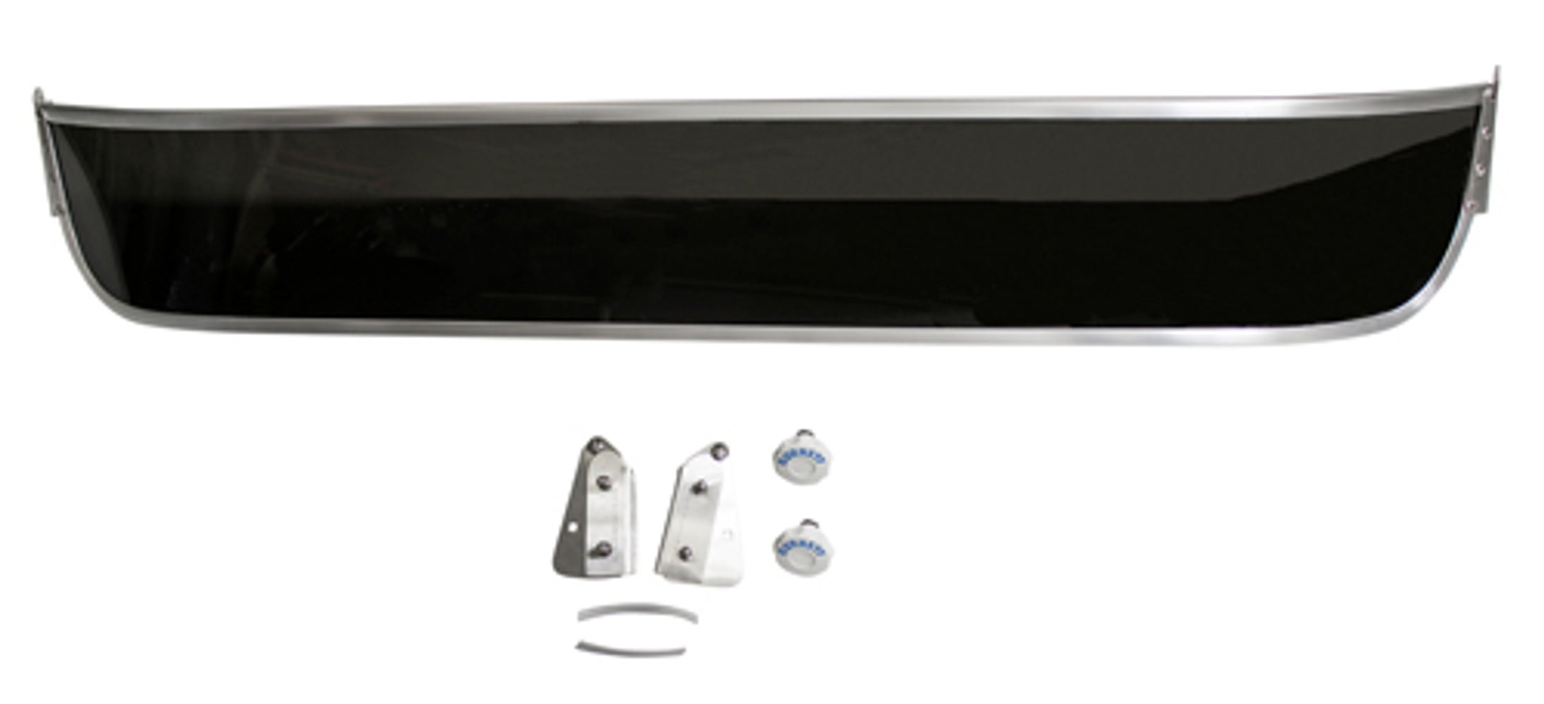 Sun visor for Volvo 140, 240, 1967-93, black