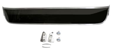 Sun visor for Volvo 140, 240, 1967-93, black