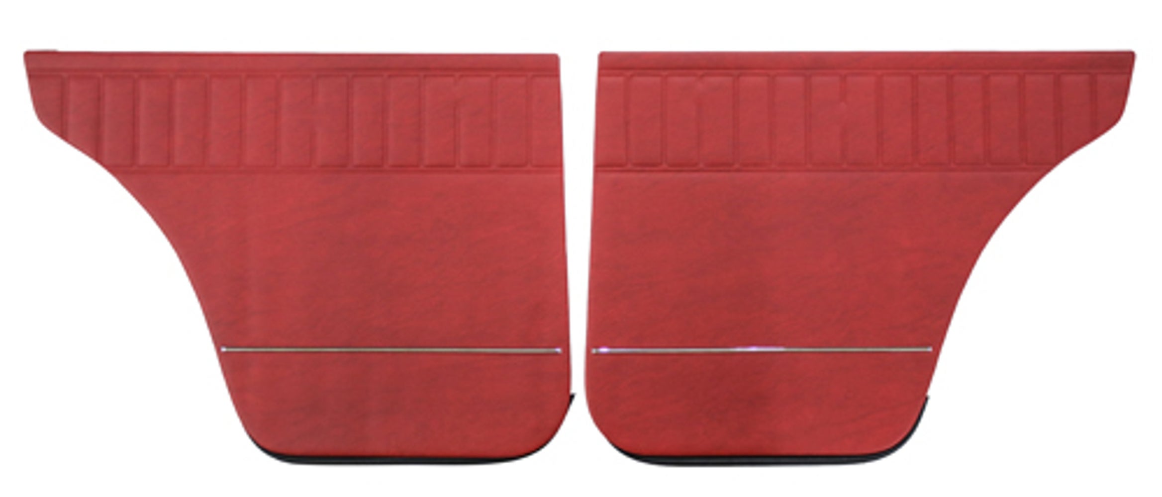 Rear door panels for Volvo Amazon 4d, Amazon Kombi 1969 red
