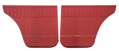 Rear door panels for Volvo Amazon 4d, Amazon Kombi 1969 red