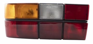 Taillight glass for Volvo 740, 760, 1983-89, black, left