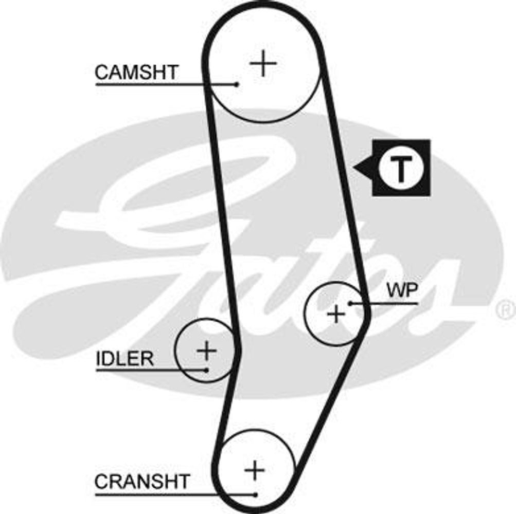 Timing belt kit with water pump — bild 2 av 2