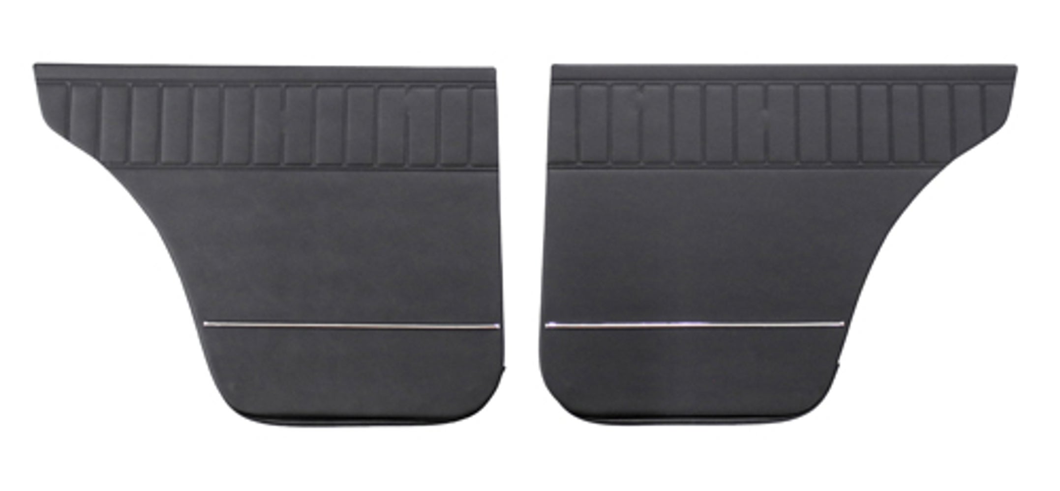 Rear door panels for Volvo Amazon 4d, Amazon Kombi 1966-68 black — bild 2 av 2