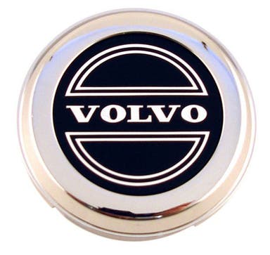 Hubcap Turbo d=62 mm for Volvo 240, 260, 262, 265, 740, 760, 780, 850, 940, 960, C70, S40, S70, S80, S90, V40, V70, V90, XC70, XC90, 265 1979-