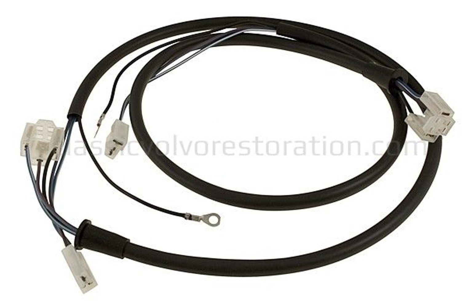 Headlight wiring for Volvo 1800E, 1800ES, cables 90° to each other — bild 2 av 2