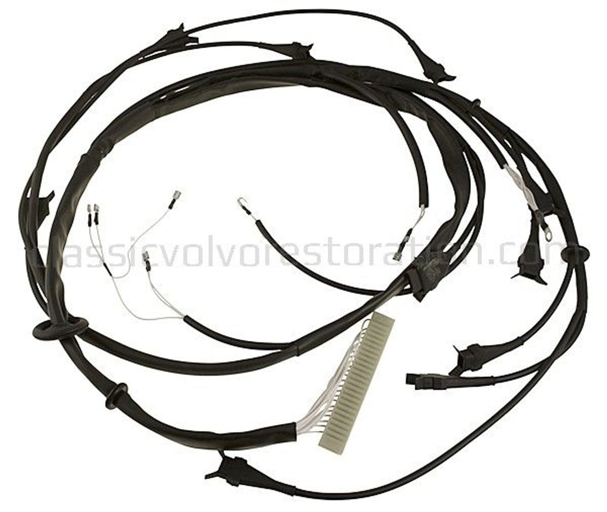 Wiring harness injection for Volvo 1800E, 1800ES 1972-73