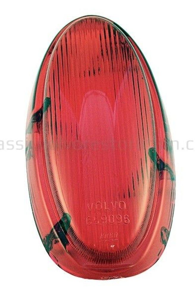 Taillight glass red for Volvo Amazon, 1957-62