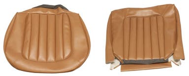 Upholstery Front seat for Volvo Amazon 4d 1960-61 US light brown