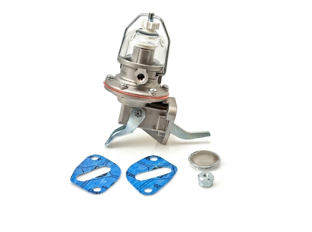Fuel pump with glass cover for Volvo B4B, B14A, B16