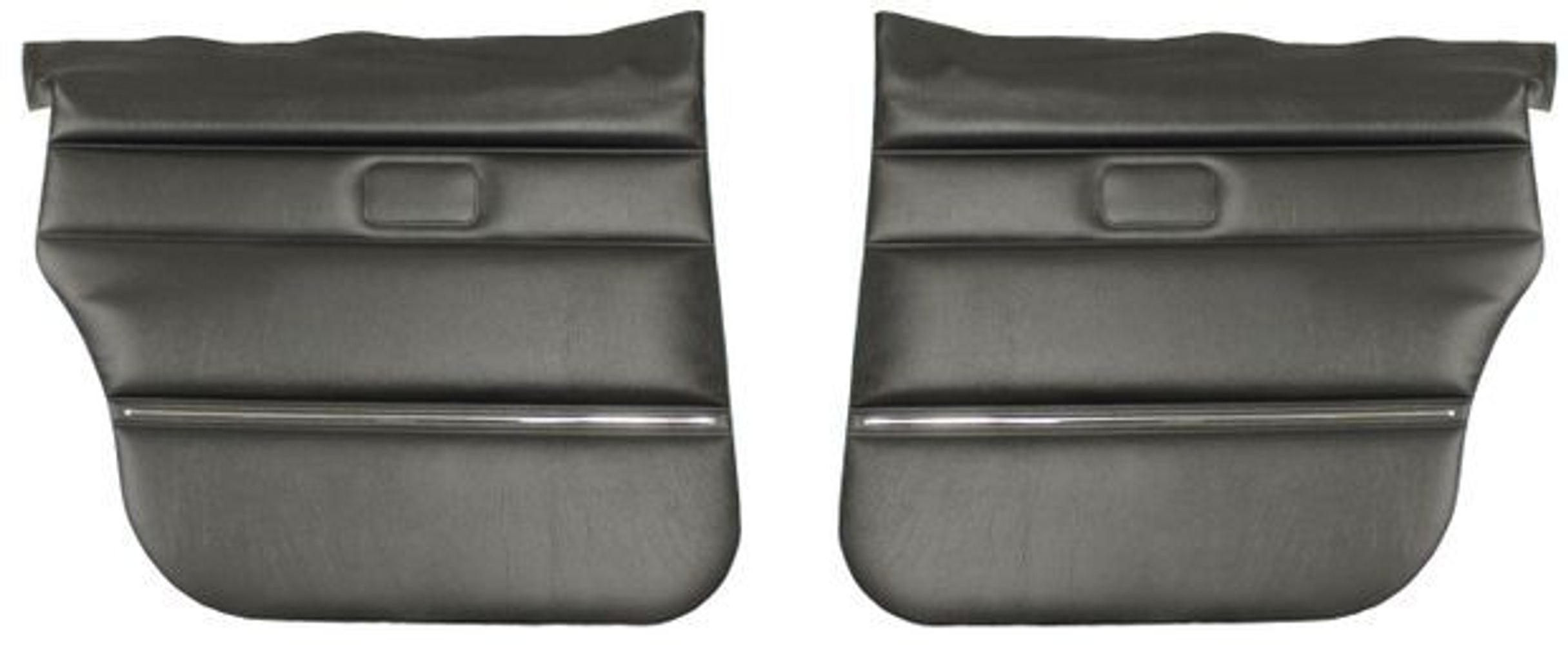 Rear door panels for Volvo 244, 245, 1978- black Universal