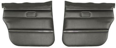 Rear door panels for Volvo 244, 245, 1978- black Universal