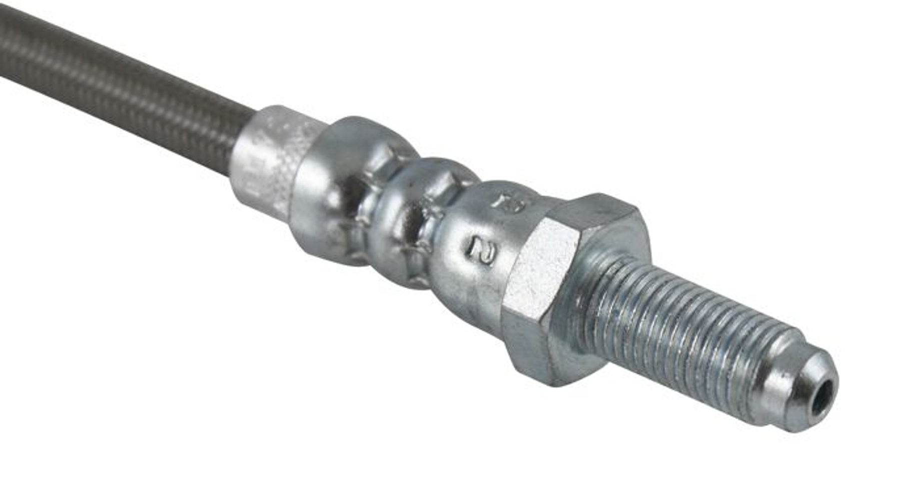 Brake hose front to Volvo 1800 -68, steel braided — bild 2 av 2