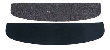 Carpet Hat shelf for Volvo 140, 164 1970, blue textile