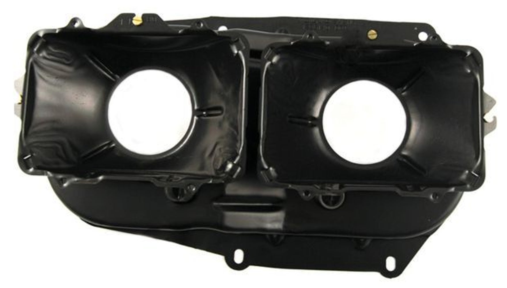 Headlight housing USA rectangular for Volvo 240, 260, 262, 240 1981-93, left