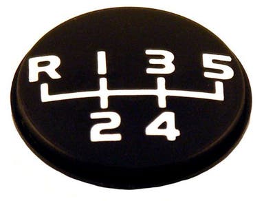 Symbol disc gear lever knob for Volvo 240, 740, 760, 780, 940, 960