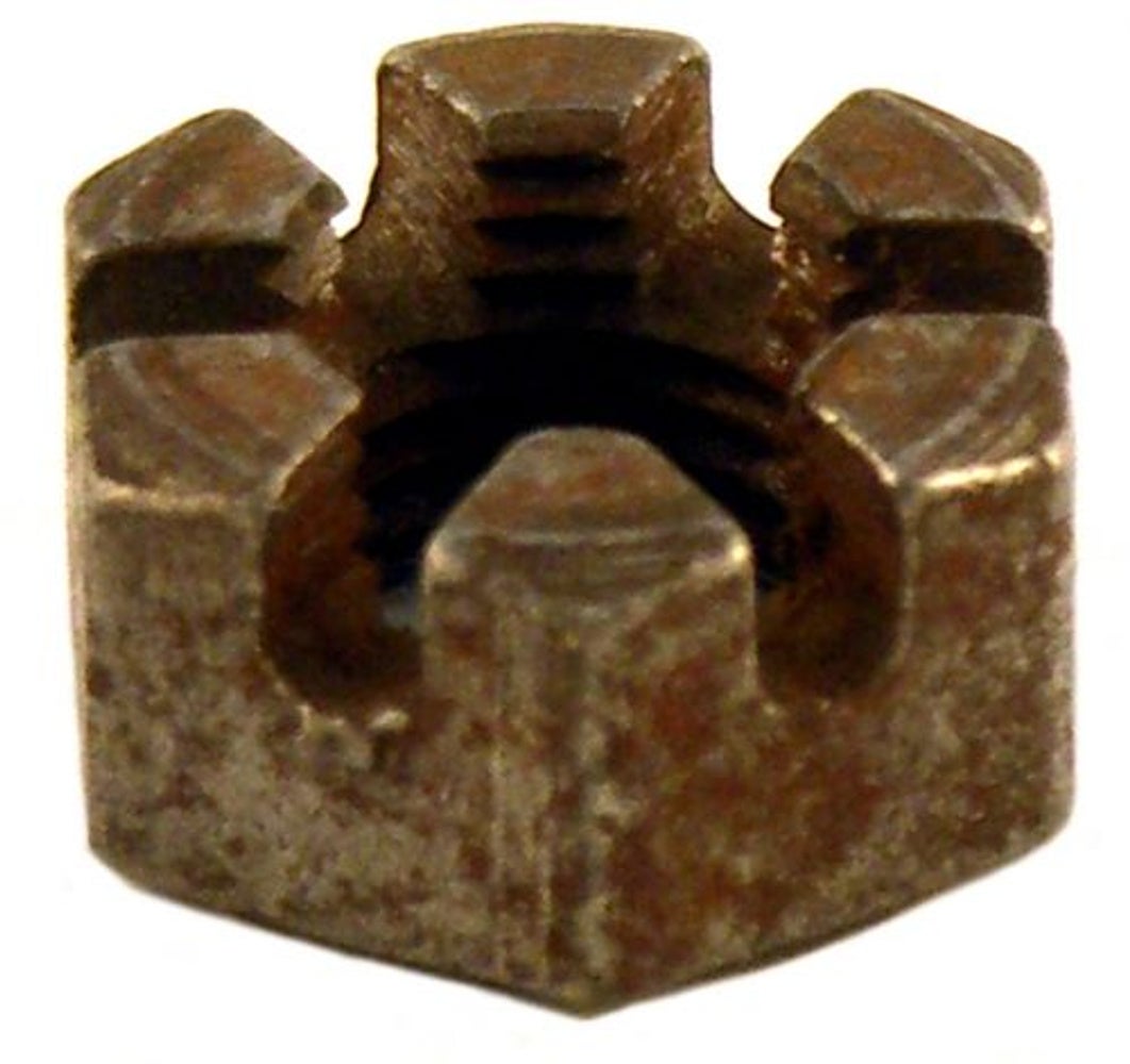 Crown nut UNF 3/8-24 h=8.5 mm for Volvo Amazon, Amazon Kombi