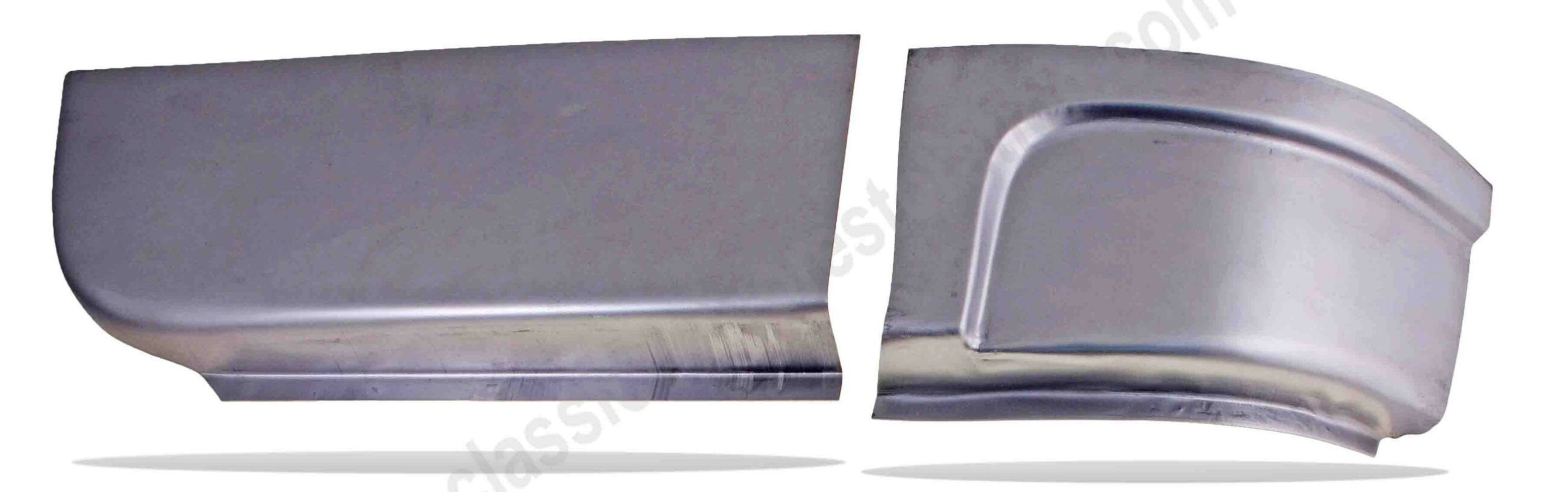 Side plate behind rear wheel for Volvo PV544, Duett, left