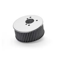 Air filter SU 3-bolt High Performance Stainless front for Volvo B18 — bild 2 av 2