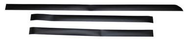 Decal set under side windows black for Volvo 245, right