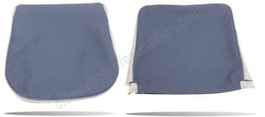 Upholstery Front seat for Volvo Duett 445 1958-60 blue/gray