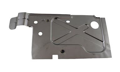 Side panel for headlight bracket – left side, driver side