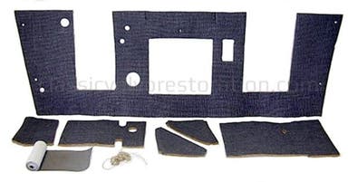Carpet Torpedo for Volvo Amazon -64 gray
