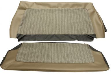 Upholstery Rear seat for Volvo Amazon 2d 1962-63 nougat ch -25199