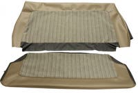 Upholstery Rear seat for Volvo Amazon 2d 1962-63 nougat ch -25199 — bild 1 av 2