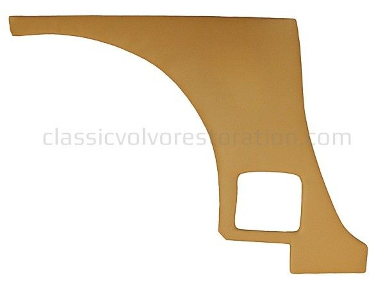 Panels Rear side for Volvo 1800E 1972 gold metallic — bild 2 av 2