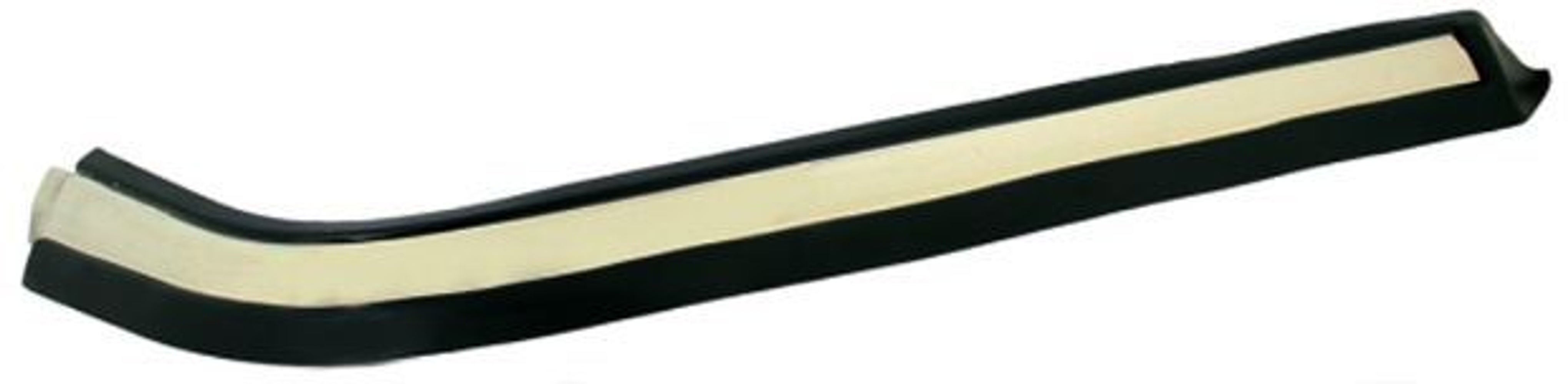 Front bumper trim for Volvo 240, 260, 262, shiny, left