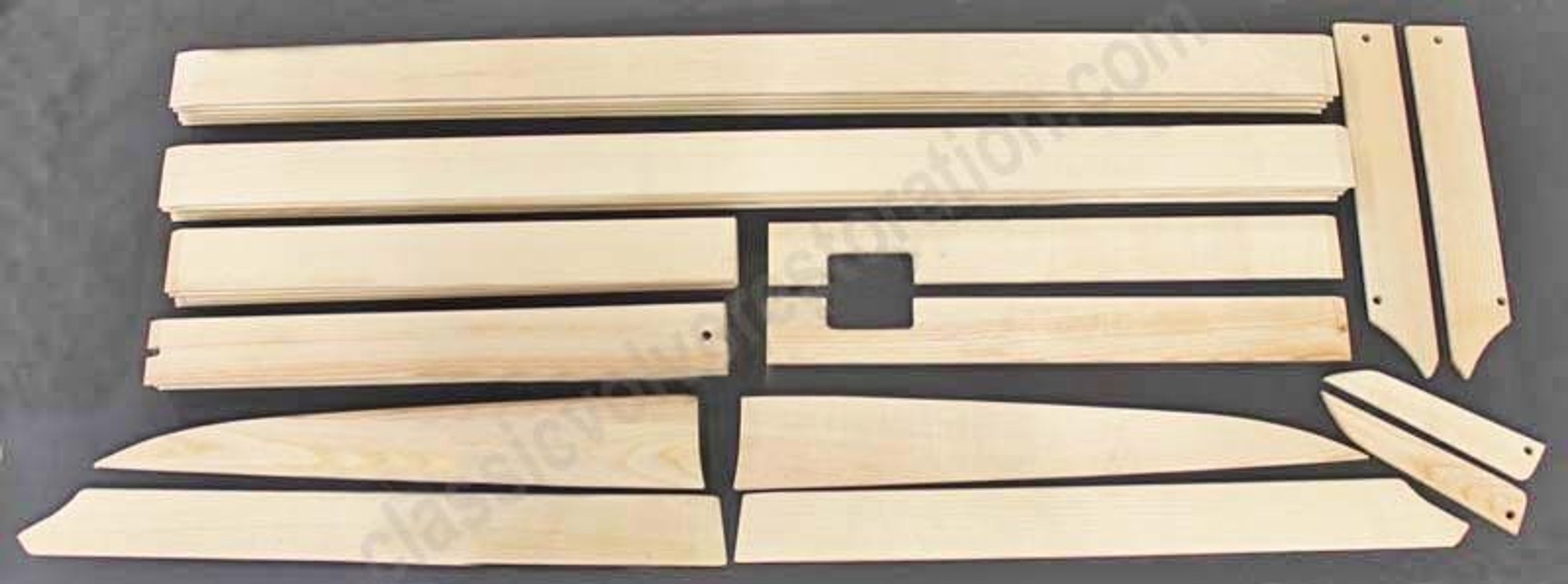 Wooden slats cargo area for Volvo Duett