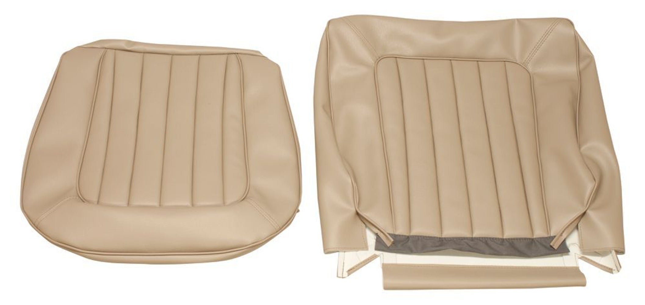 Upholstery Front seat for Volvo Amazon 1962-63 US nougat