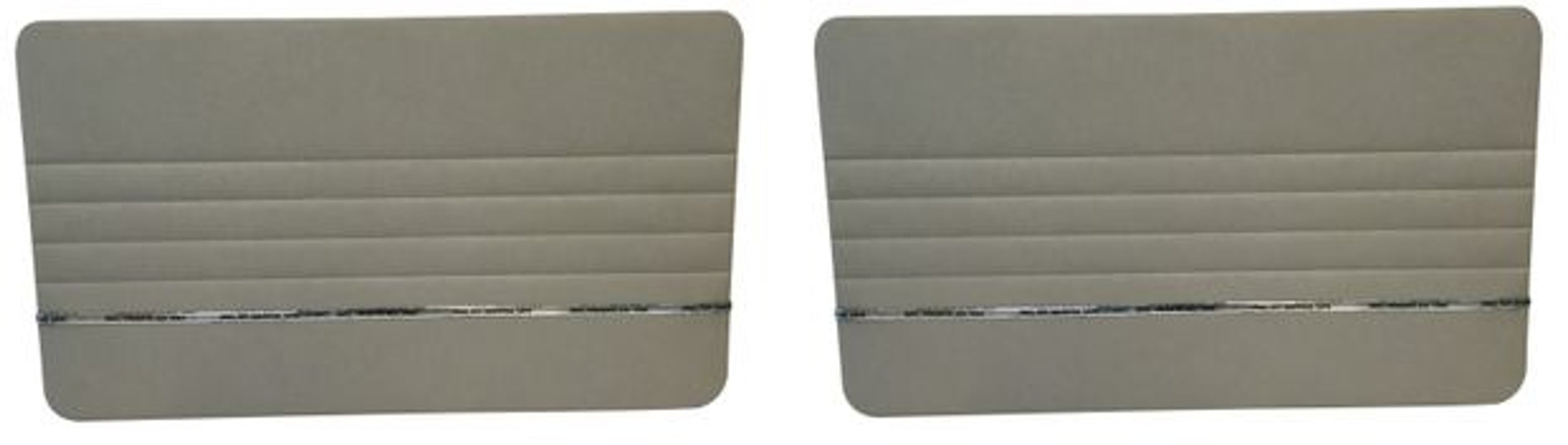 Door panels for Volvo PV544 1963-64, light gray