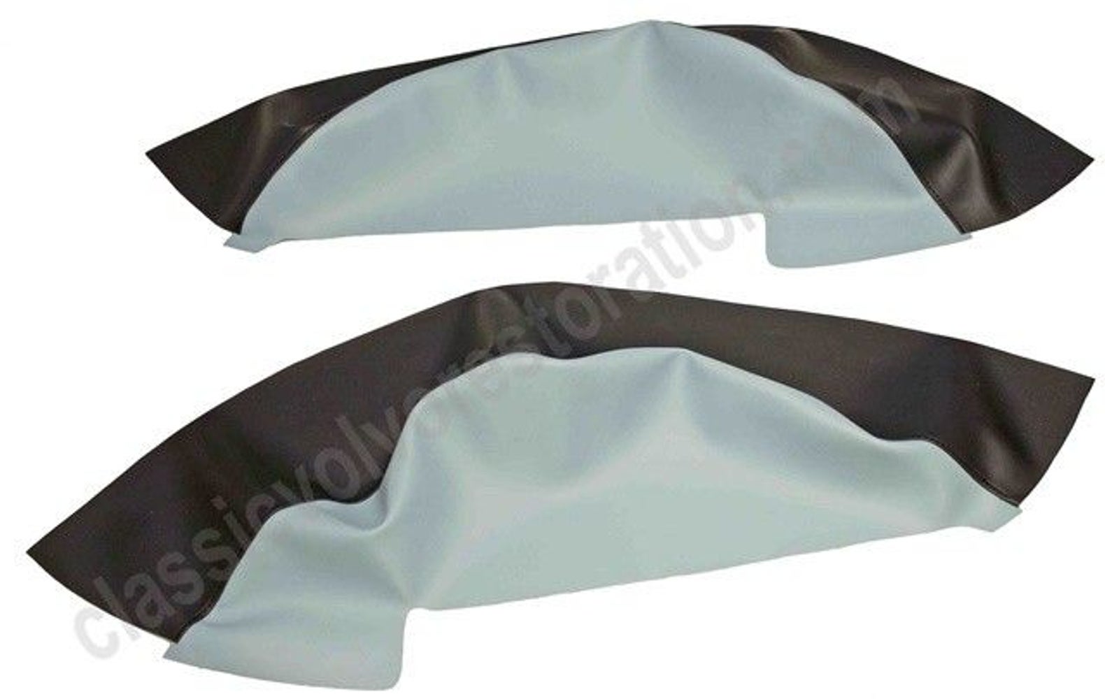 Wheel arch trim for Volvo Duett 1957-58 US blue/black