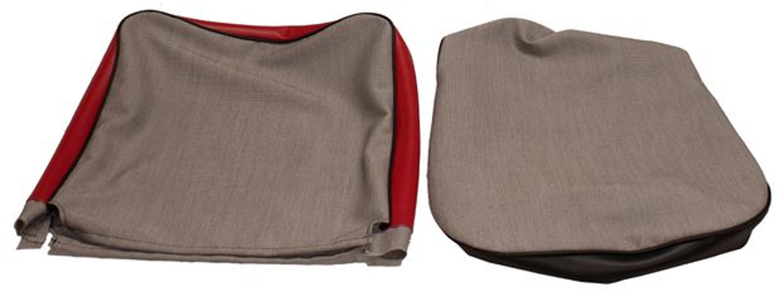 Upholstery Front seat for Volvo Duett 445 1958-60 red/black