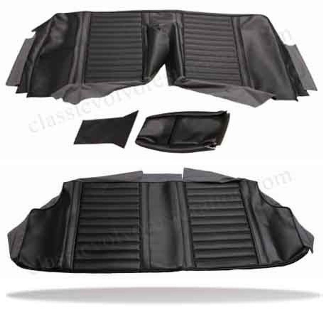 Upholstery Rear seat for Volvo Amazon 2d 1965-68 black