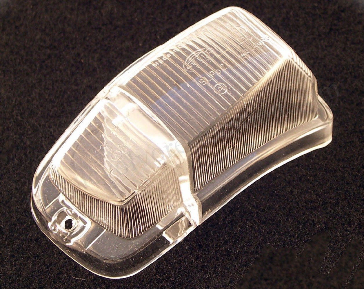 Turn signal glass for Volvo Amazon, white/white, left