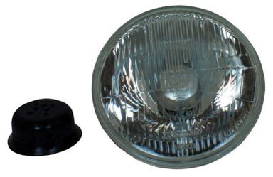 Headlight insert H4 "VOLVO" 7" for Volvo 140, 164