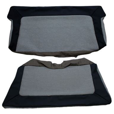 Upholstery Rear seat for Volvo PV444LS 1957 gray/blue