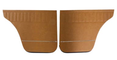 Rear door panels for Volvo Amazon 4d, Amazon Kombi 1966-68, brown