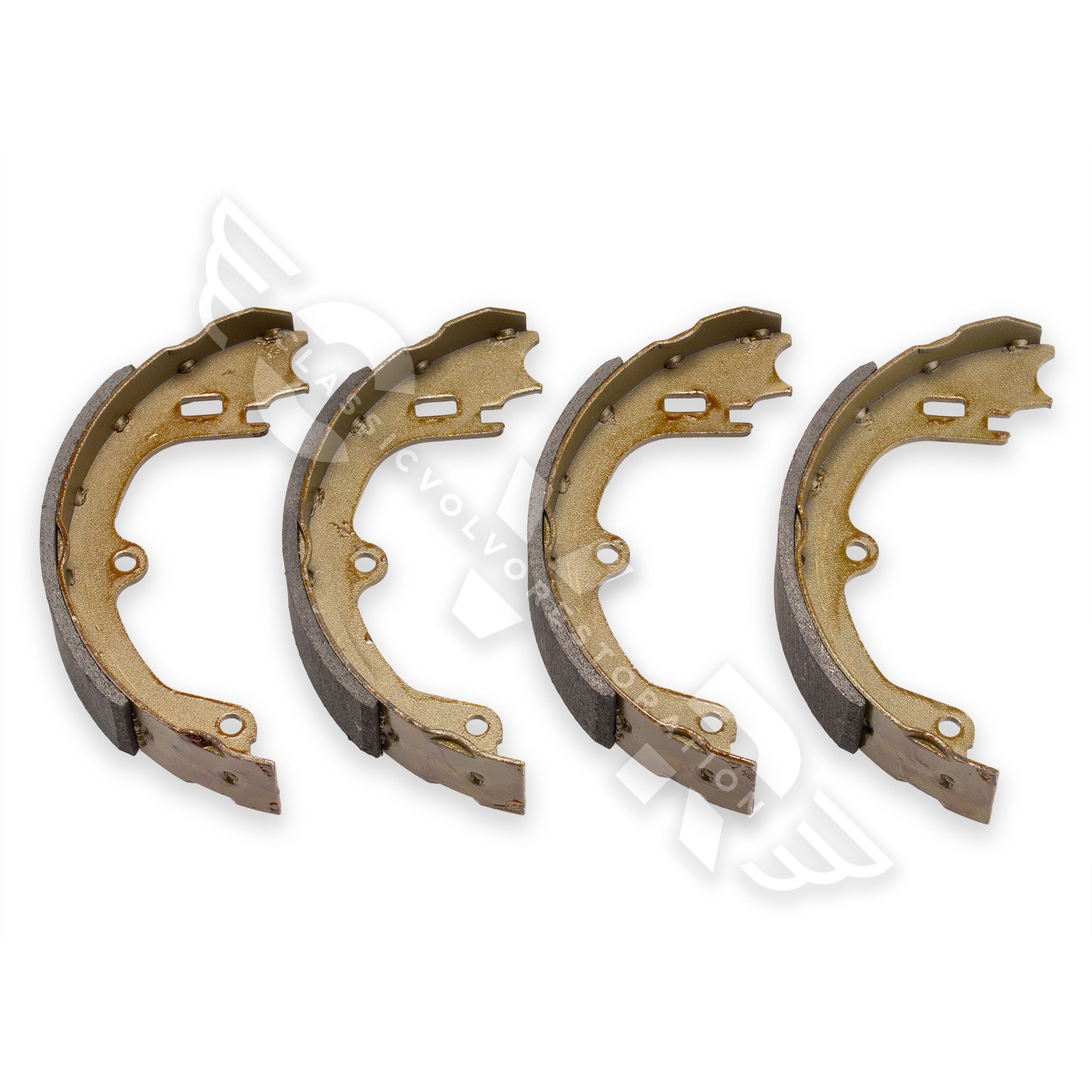 Rear handbrake shoes for Volvo 140, 164 1967-72, 1800 1970-72